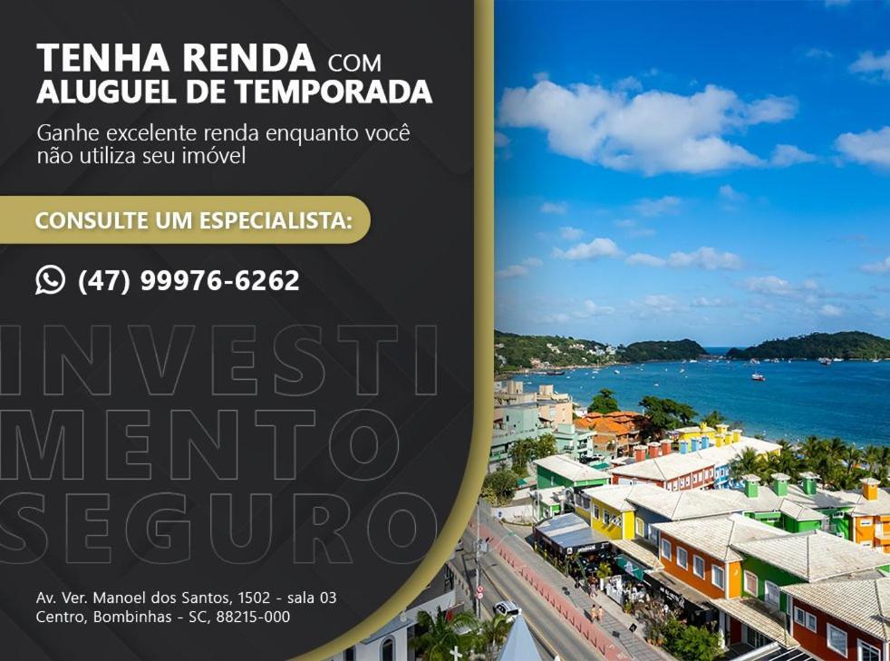 Confortavel Apartamento Em Condominio Com Piscina Bombinhas Zewnętrze zdjęcie